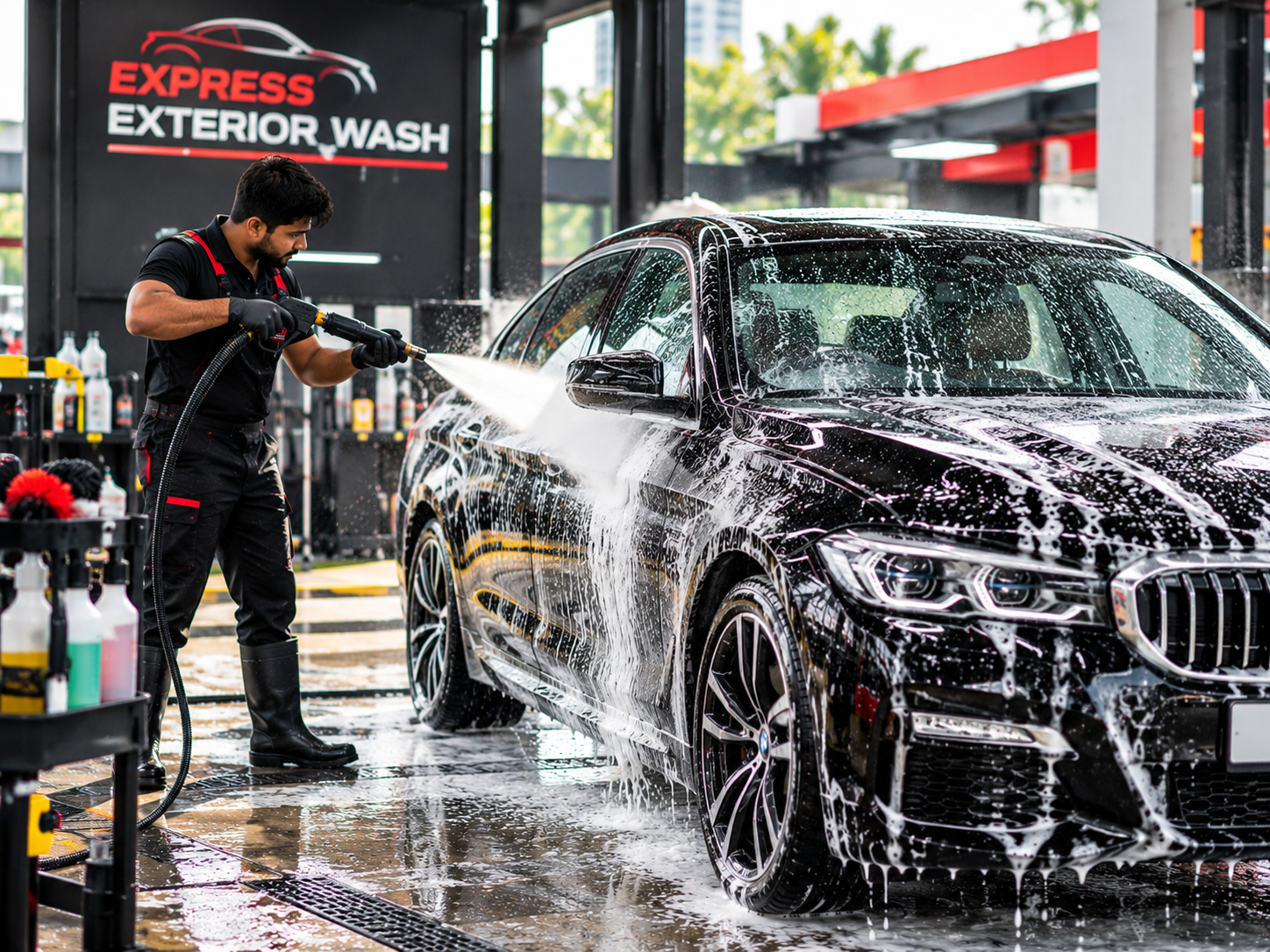 Basic Car Wash Express Care at The DDC
