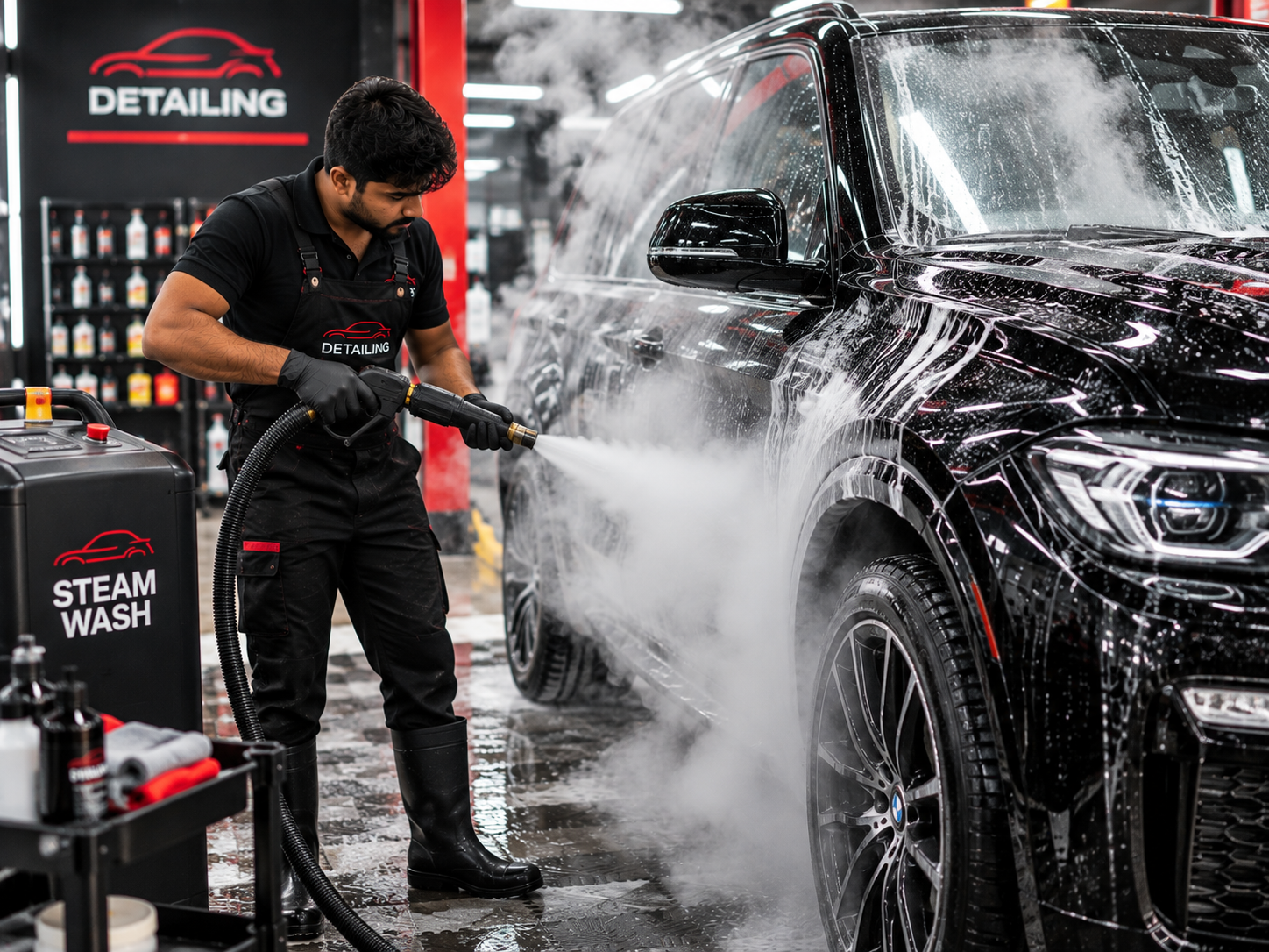 High Pressure Thermal Steam Wash at The DDC